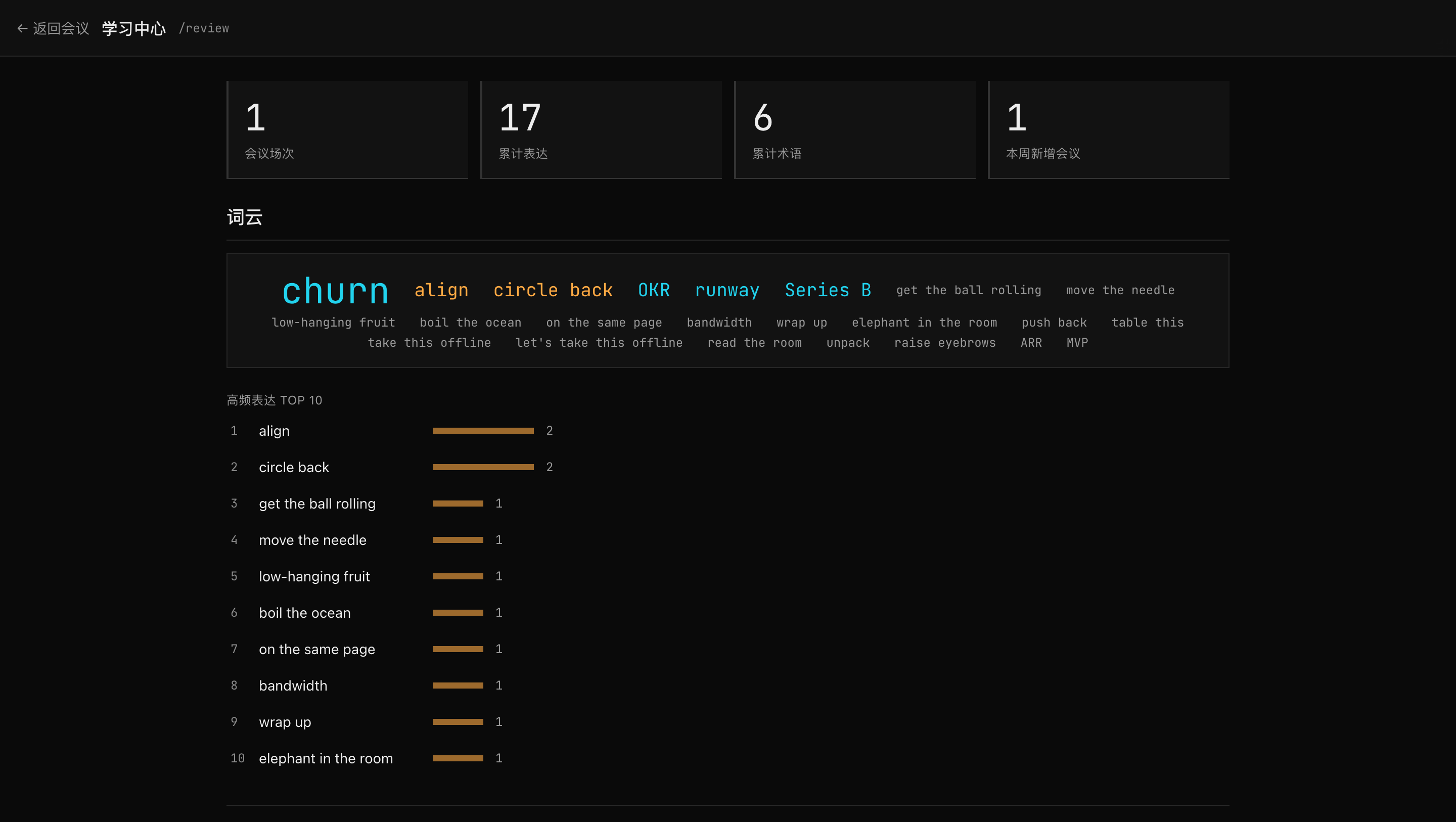 JargonSlayer review page